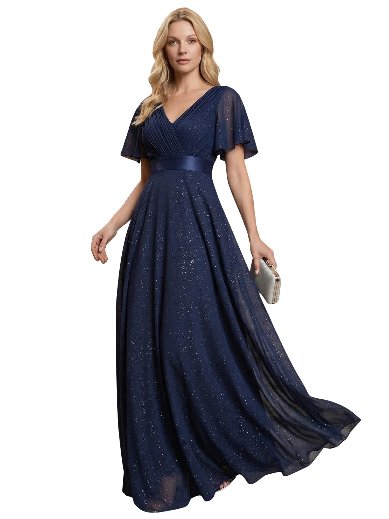 Ever-Pretty Women's Glitter Formal Dress