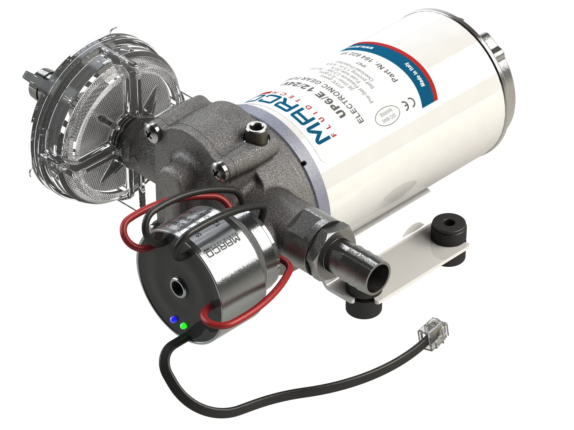 MARCO UP6/E 12/24V Pompa Autoclave 26 L/min 2,5 bar con Controllo Elettronico