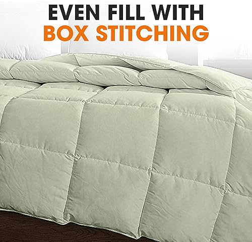 Miniatura 4 de Cheer Collection Lujoso edredón hipoalergénico de plumón sintético para todas las estaciones, tamaño individual (68 x 88)