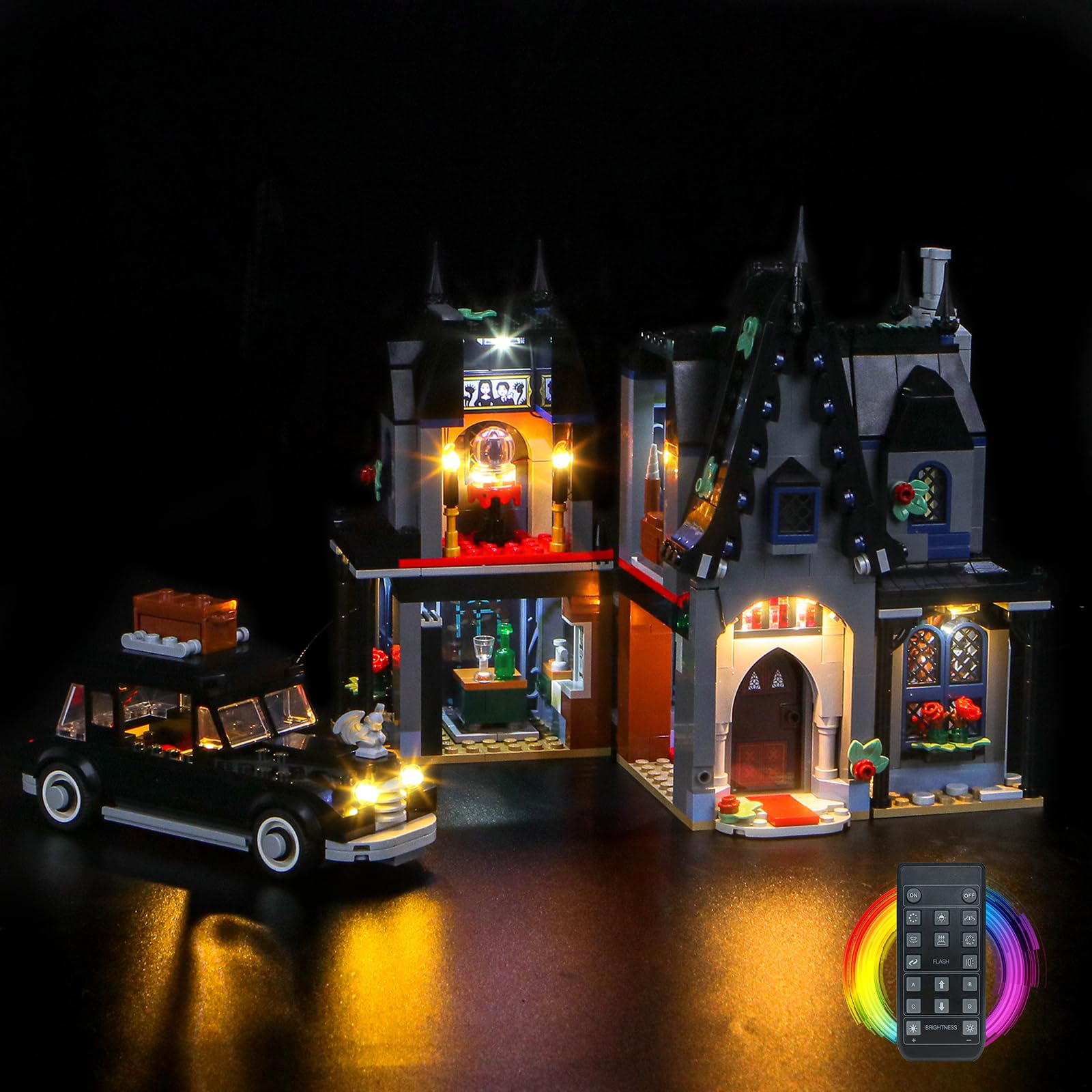 BrickBling Juego de Luces LED para exhibición de Conejos de Pascua Lego 40523 (no Lego), Juego de iluminación Decorativa para exhibición de Conejos de Pascua Lego, DE02-40523-P61901 — view 18