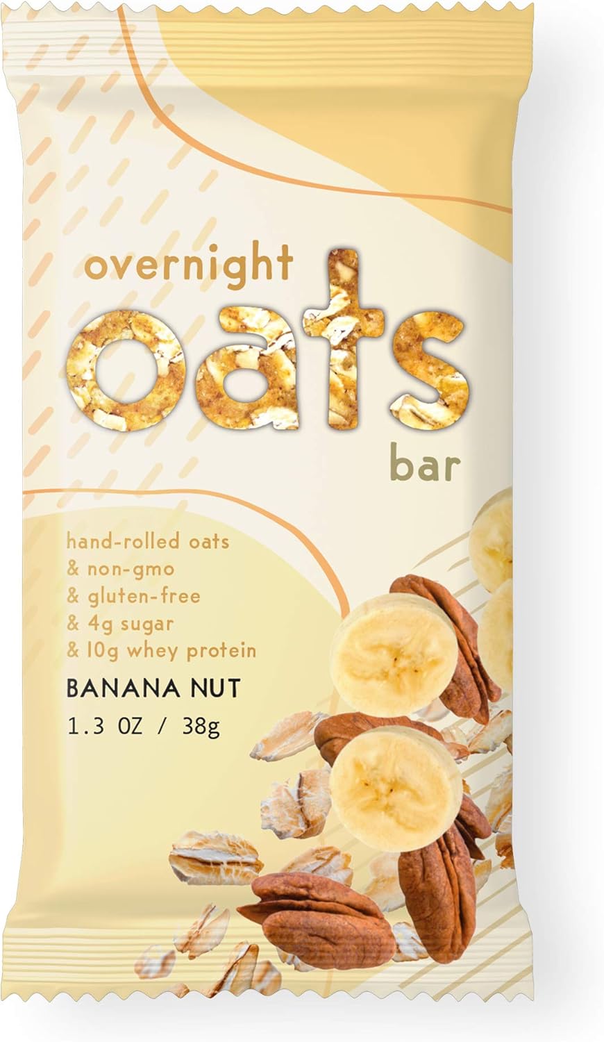 Overnight Oats Bar Oats Banana Nut, 1.3 ounces Grocery