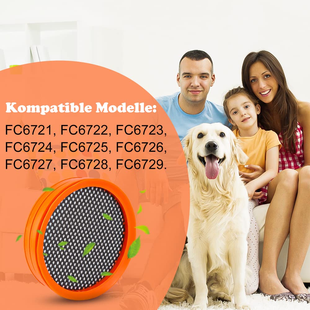 Vhbw set di 3x filtro compatibile con Philips SpeedPro FC6724/61, FC6723/01, FC6725/01, FC6724/01 aspirapolvere - Filtro in spugna | Leroy Merlin