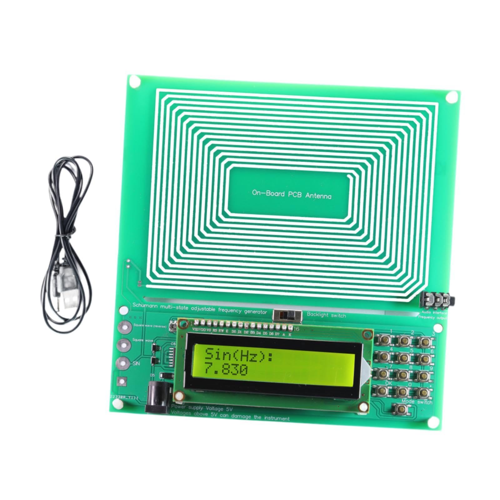Schumann Generator Easy to Use DC 5V with USB Data Cable Home Use Adjustable|Business & Industrial-picture-21