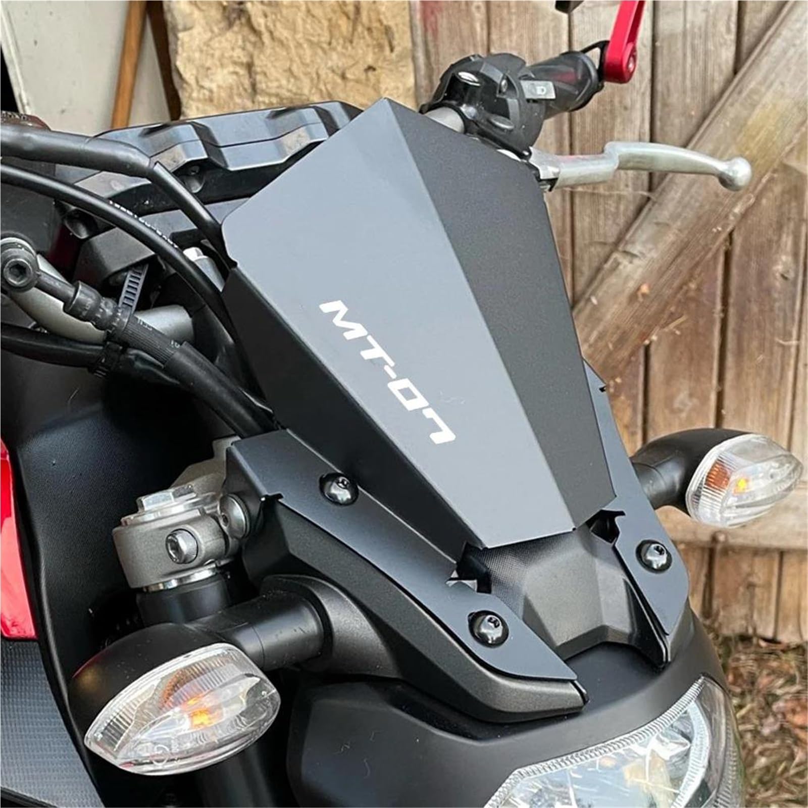 ZYSM Cupolino Parabrezza Anteriore Per Moto Per MT-07 MT07 MT 07 FZ07 2013 2014 2015 2016 2017 Parabrezza Visiera Schermo(Colore 3)