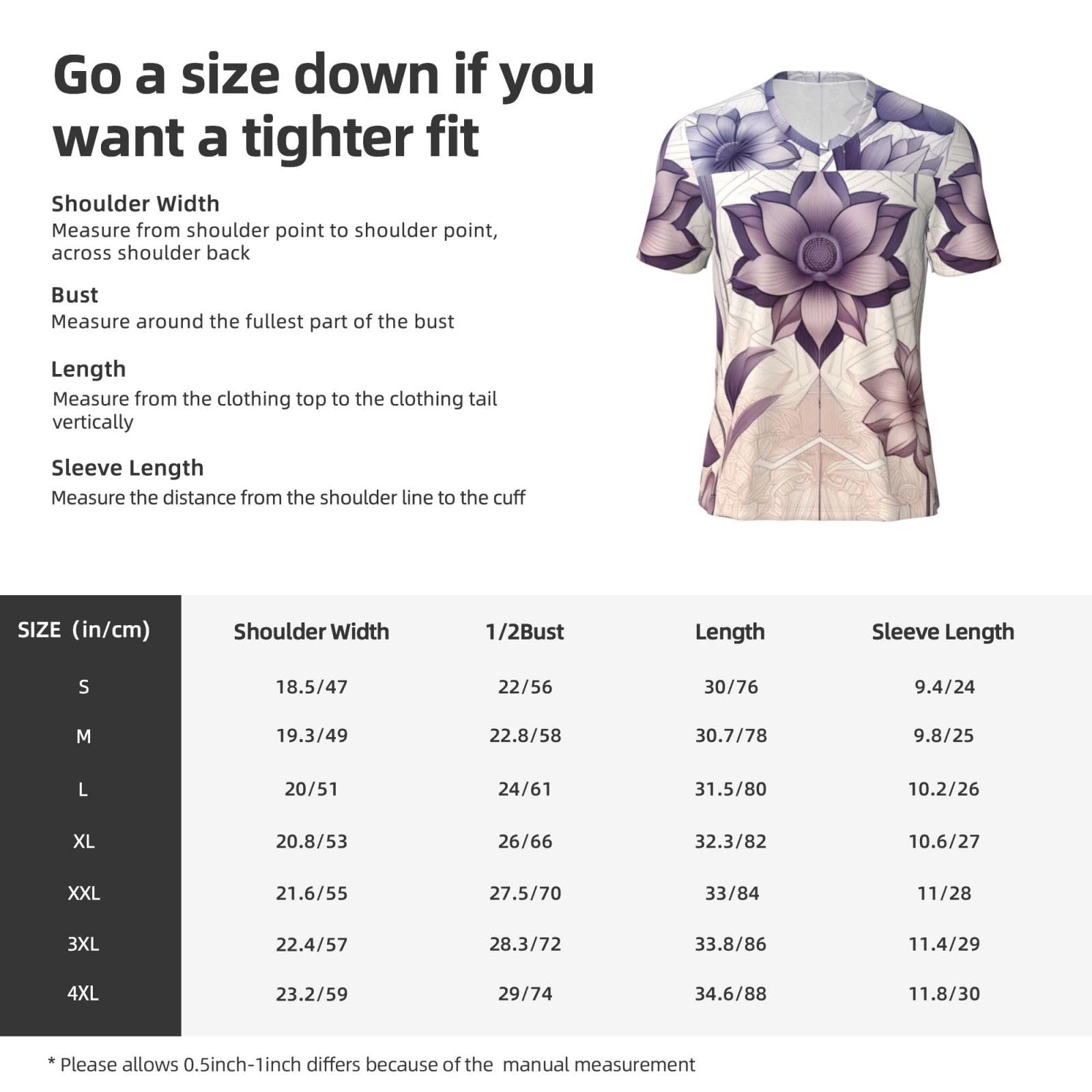 Stylish Athletic Sports Jersey Lavender-Pattern Men's Rugby Jersey Small