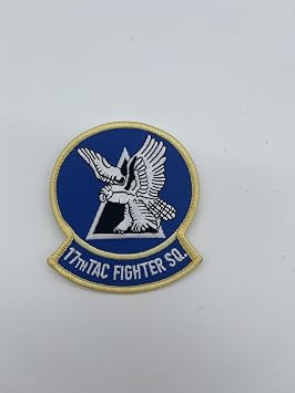 17th Tactical Fighter Squadron Patch Plastic Backing