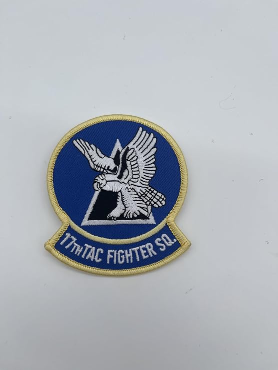 17th Tactical Fighter Squadron Patch Plastic Backing