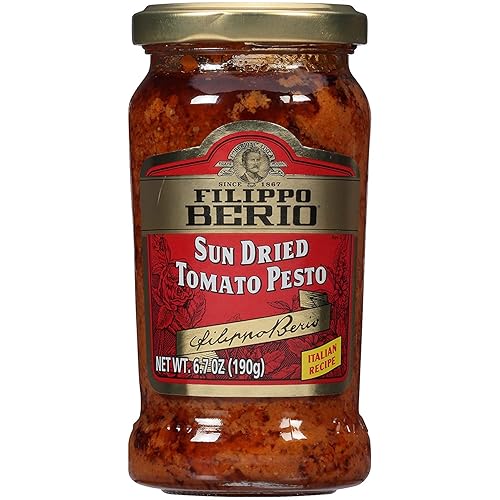 Miniatura 17 de Filippo Berio Pesto, Albahaca vegana, tarro de vidrio de 6.7 onzas