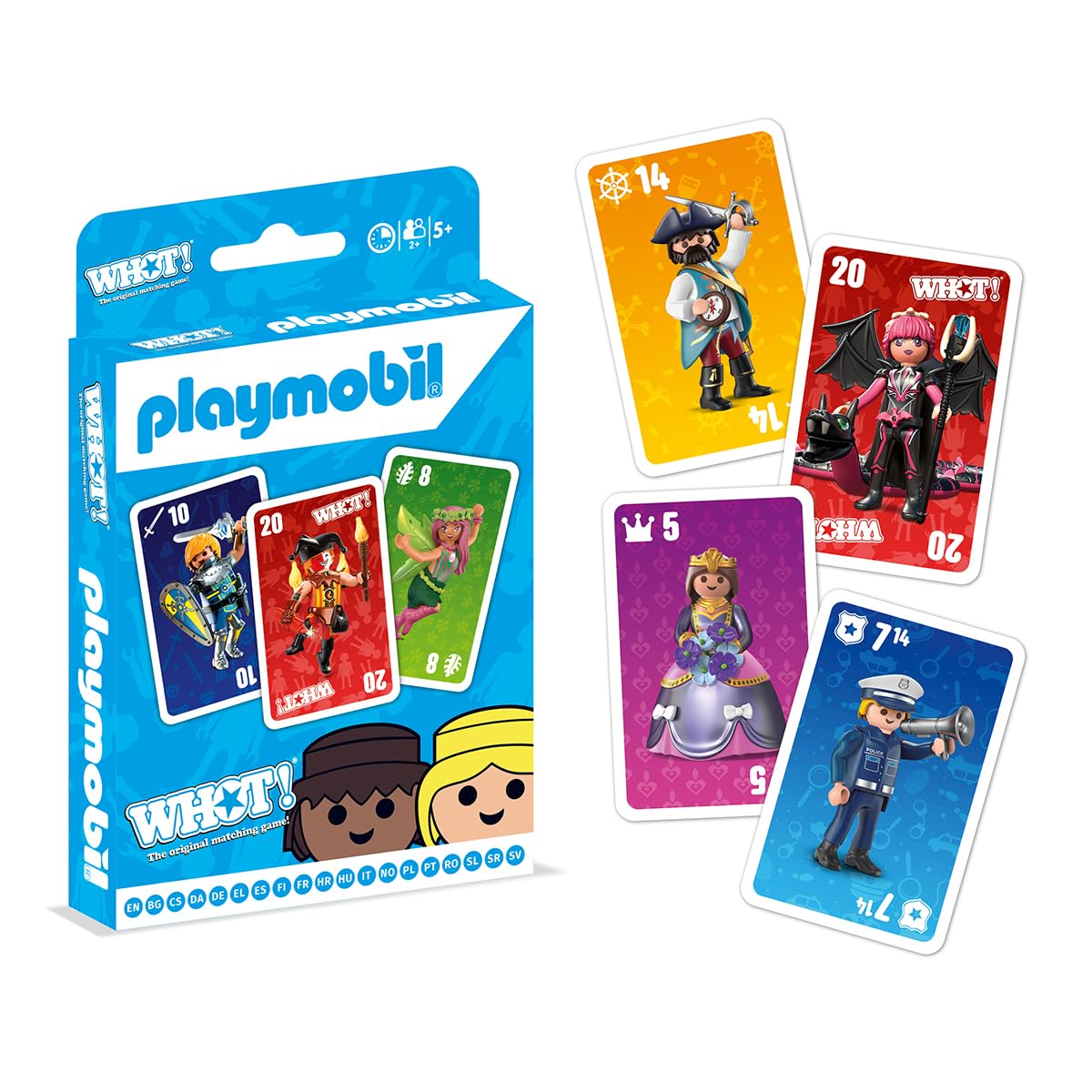 Amazon.com: WHOT Playmobil Card Game Colour by Number Card