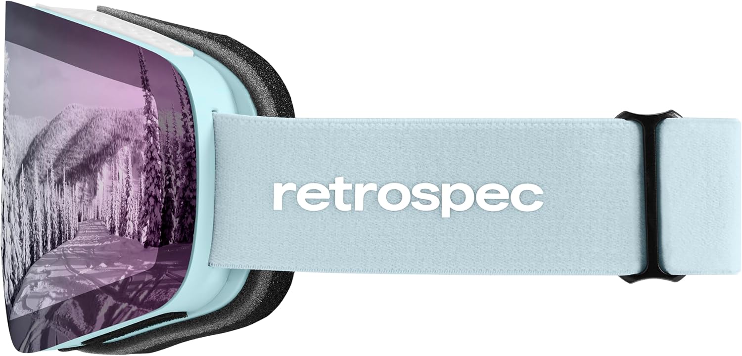 Retrospec Flume Ski Goggles for Men and Women UV Protection