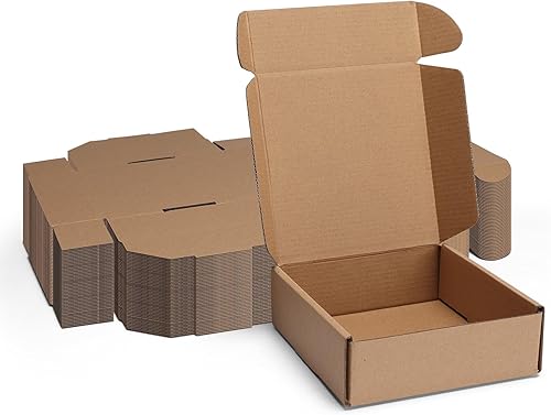 Miniatura 46 de MEBRUDY Cajas de envío de 12 x 9 x 4 pulgadas, paquete de 20 unidades, pequeñas cajas de cartón corrugado para enviar por correo, embalaje