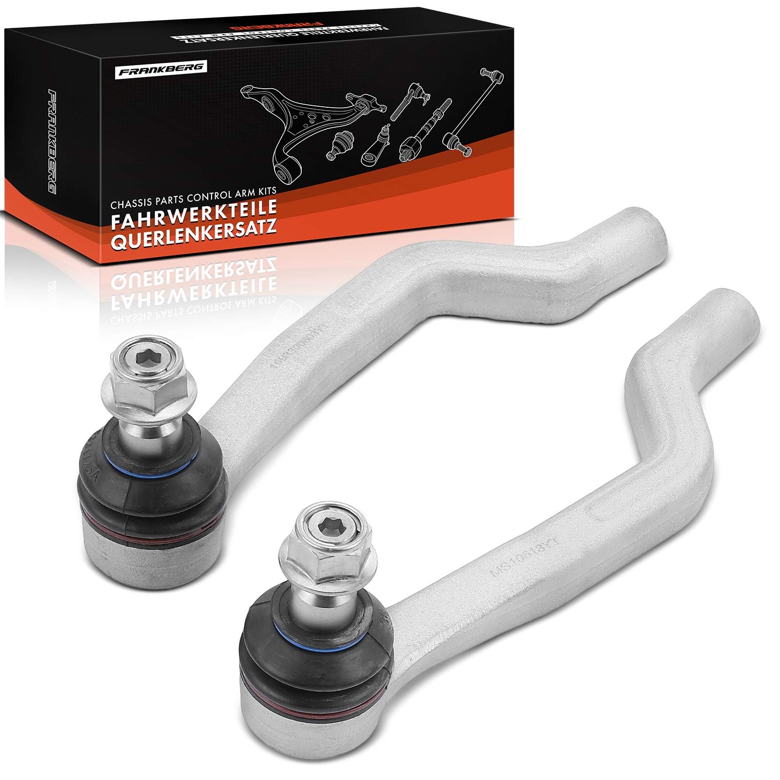 Frankberg 2x Braccio trasversale Braccio assiale Anteriore sinistro destro Compatibile con B-Class W245 Classe A W169 Classe A W168 Replace# MS10619