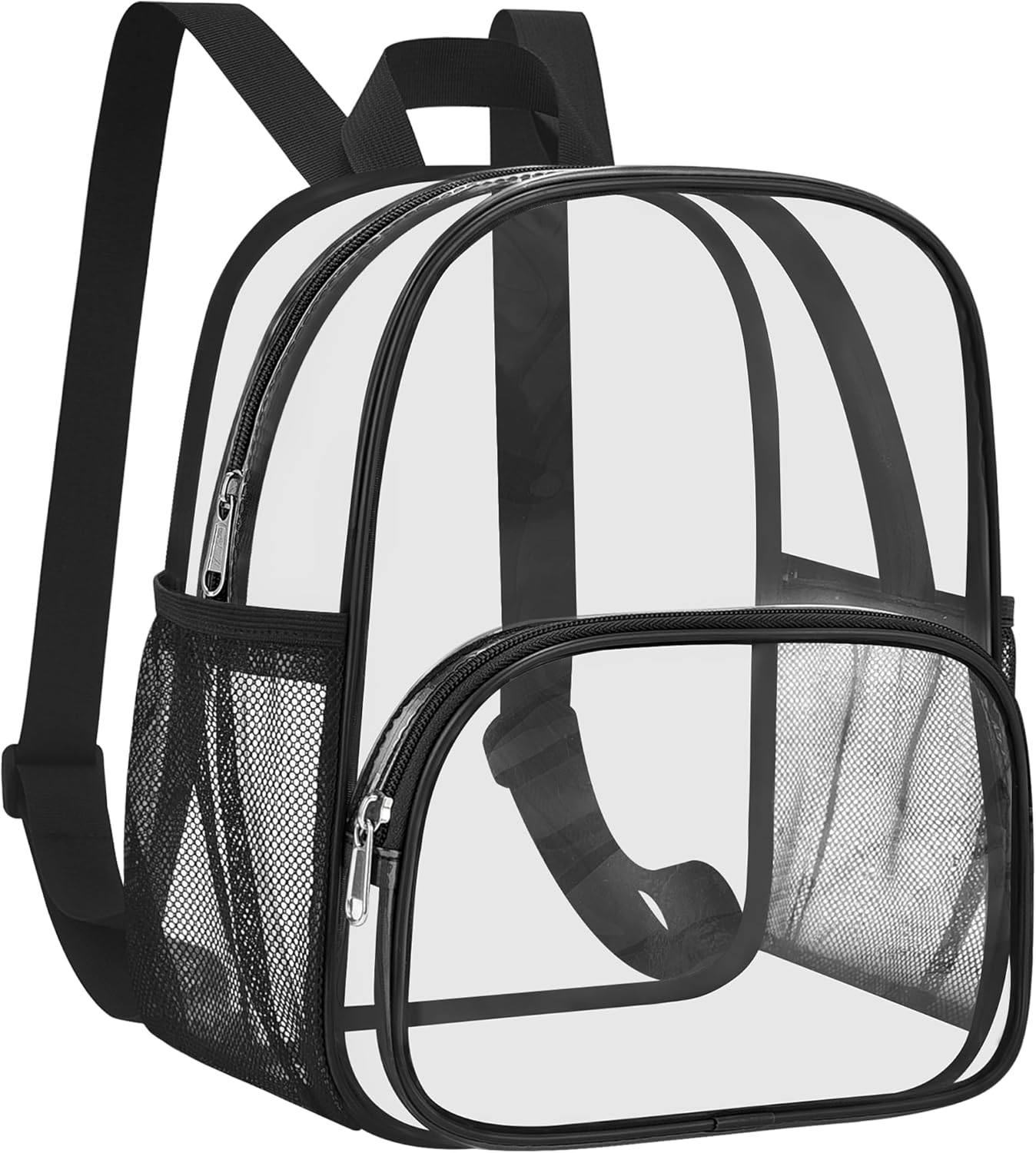 USPECLARE Clear Backpack for Stadium Events Small Clear Backpack 11.5x9.5x6 for Concert Sport Events Work Travel - Image 7