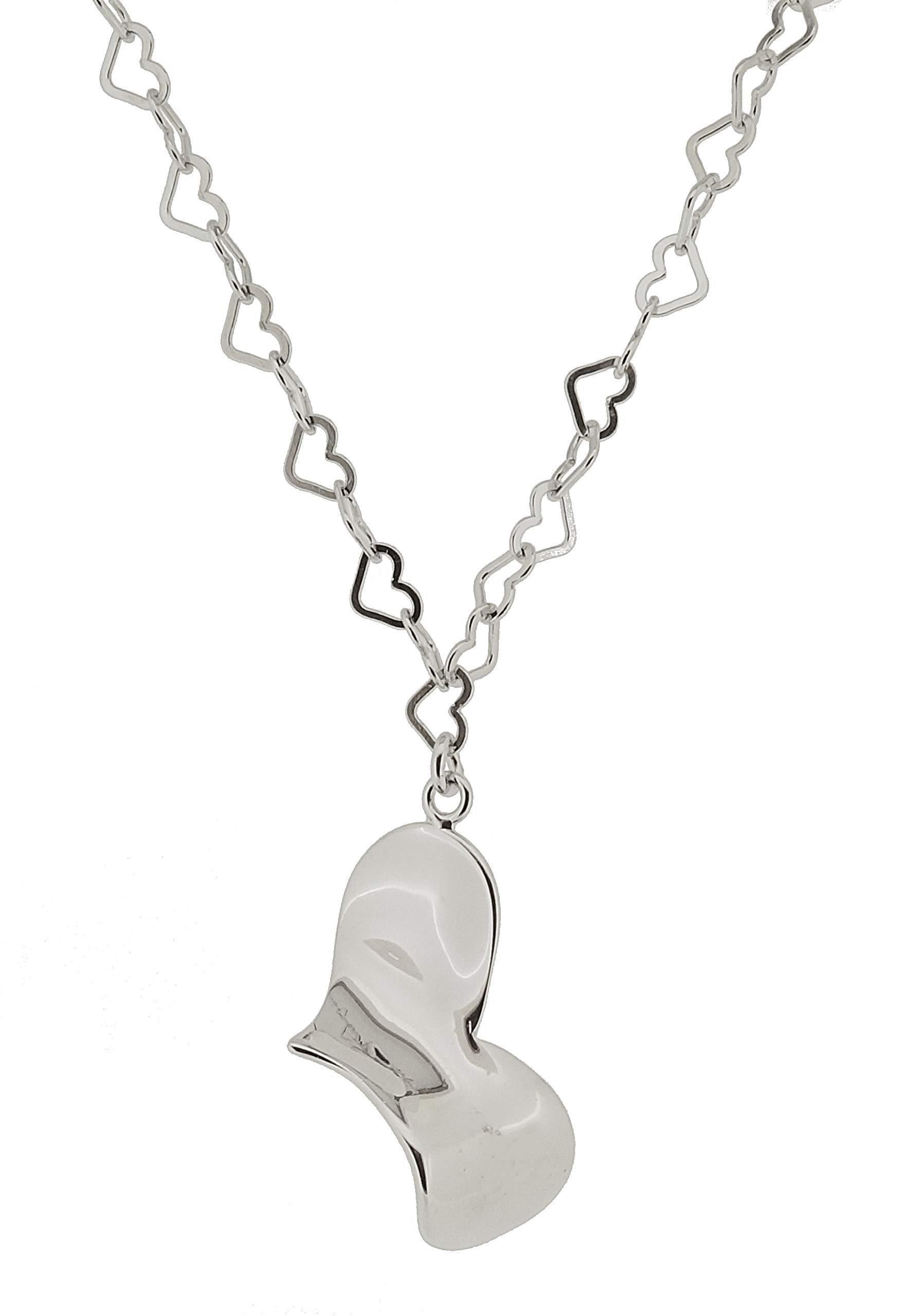 Orphelia Jewelry ZK-2576 Women's Necklace with Pendant 925 Sterling Silver 42 cm, Sterling Silver