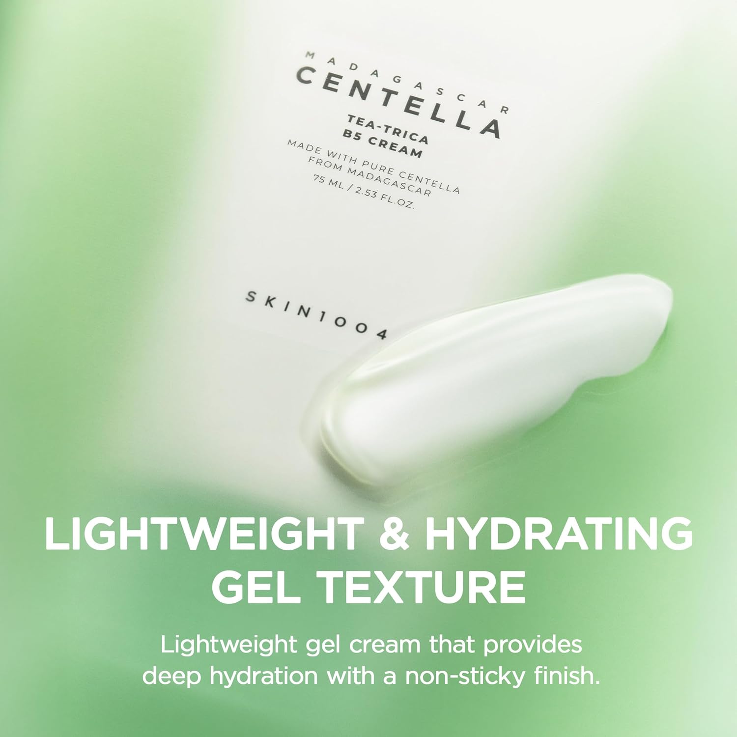 SKIN1004 Valentine Gifts, Tea-Trica B5 Cream, Korean Face Gel Moisturizer with Panthenol B5, Soothing & Hydrating Face Cream with Tea Tree & Madagascar Centella, Korean Skin Care 2.54 fl.oz / 75ml - Image 6