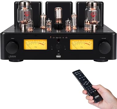 Juson Audio FTA88 180W KT88 Valve Tube Amplifier Class A HIFI Vacuum Amplifier BT 5.0 Mosfet Single End Dual Mode Remote aptX-HD