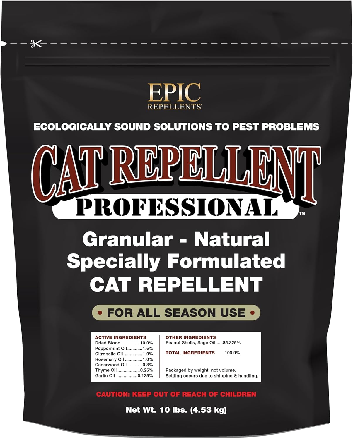 Epic Professional Cat Repellent 10lb Bag