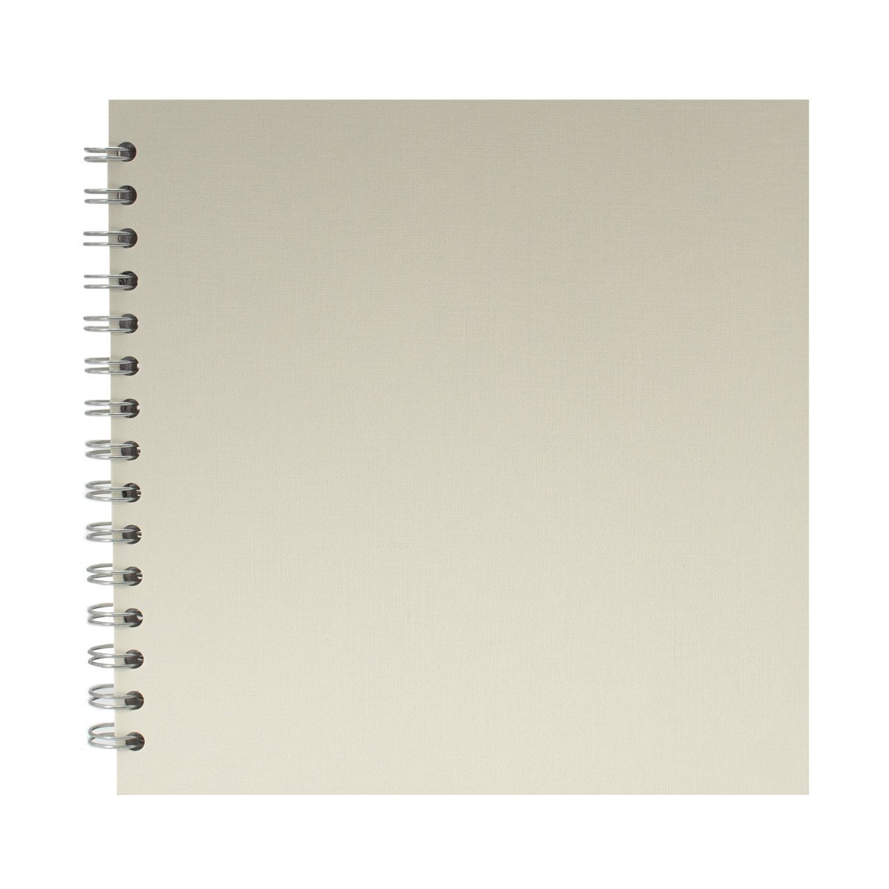 Pink Pig 8x8 Square Sketchbook | White Cartridge, 35 Leaves | Economy Ivory