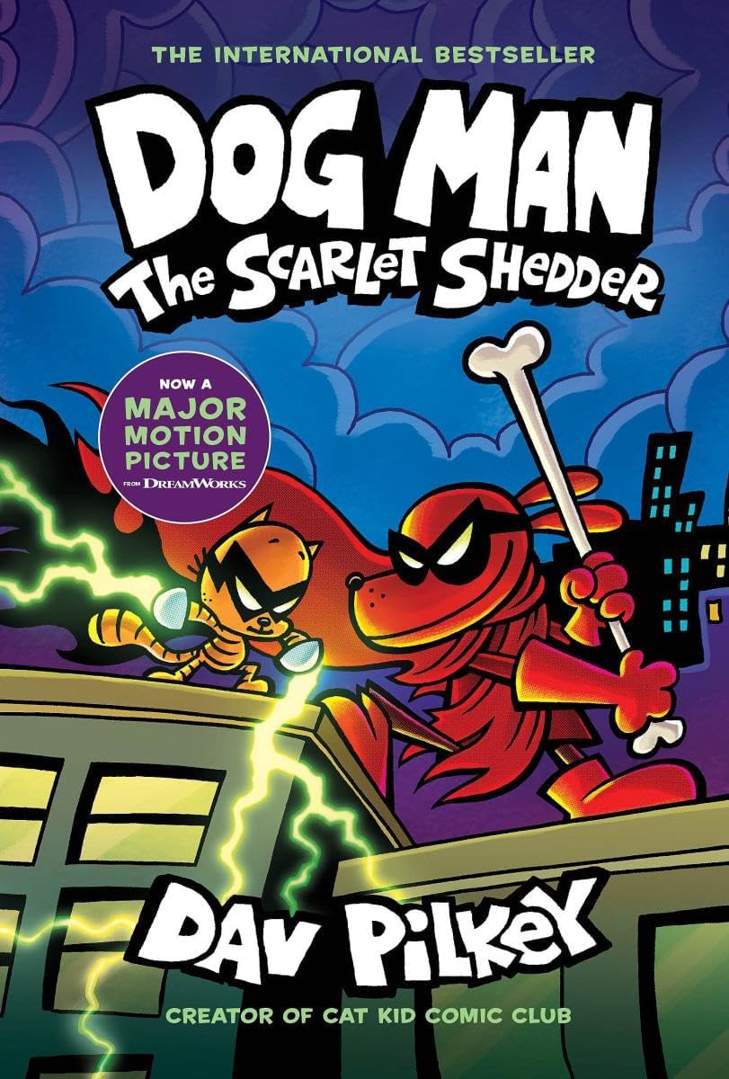 Dog Man #12: The Scarlet Shedder (Graphic Novel)
