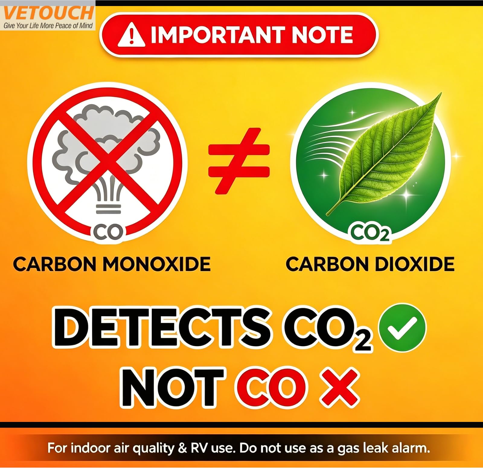 Plug-in CO2 Detector - Air Quality Monitor -2