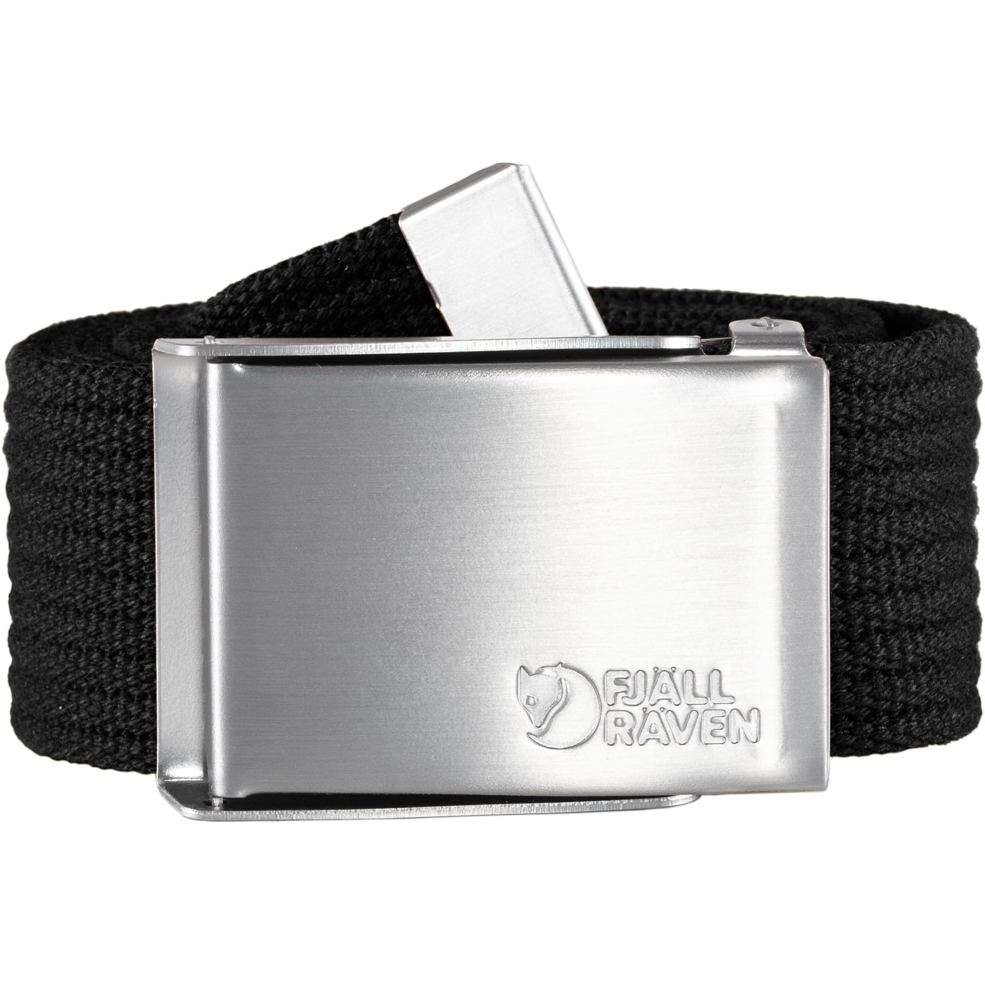 Fjällräven Men's Canvas Belt, Black, One Size
