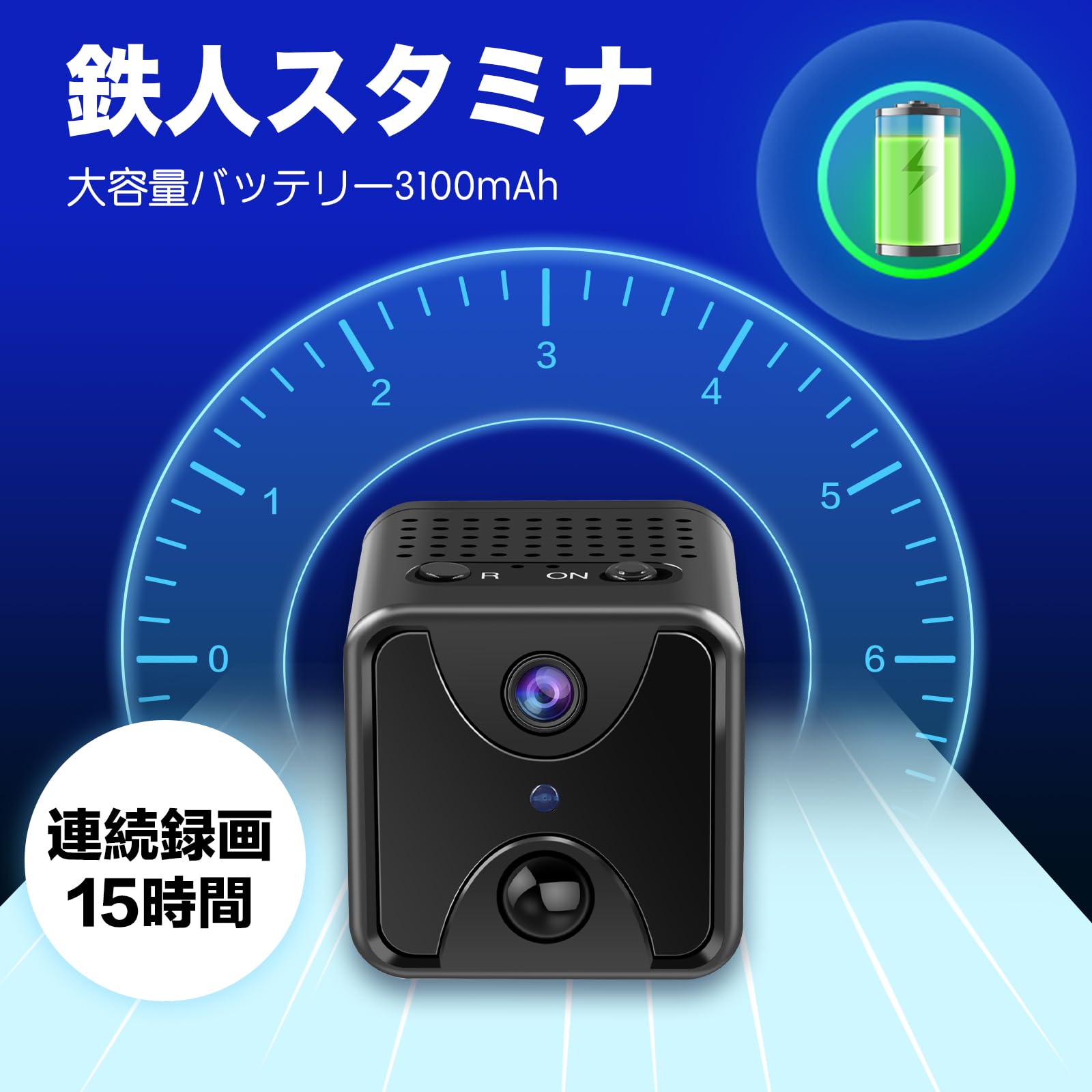 Amazon.co.jp: Hoyaliro 超小型カメラ ポータブル型カメラ 4K画質 隠し
