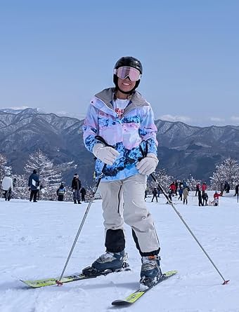 GSOU SNOW Womens Snowboard Pants Baggy Snow Bibs for Skiing Waterproof | Insulated, 15K Waterproof, 10K Breathable, Leg Vents, Detachable Overalls, Zippered Pockets, Boot Gaiters, Powder Skirt