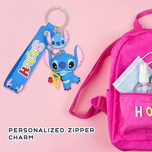 Miniatura 6 de 3 llaveros de puntada de dibujos animados para niños y niñas para parejas, llaves, mochila, bolso, llavero de teléfono, regalo para cumpleaños,