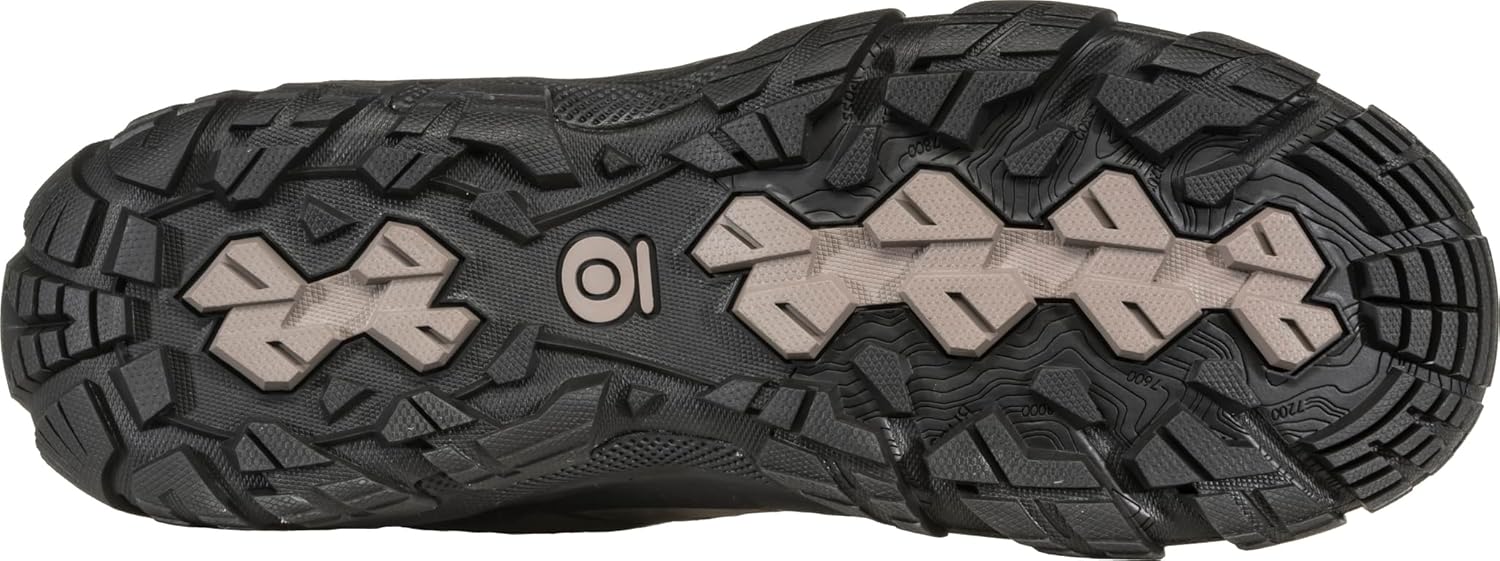 Oboz Men's Sawtooth X Low Hiking Shoes, Sediment, 14 Wide