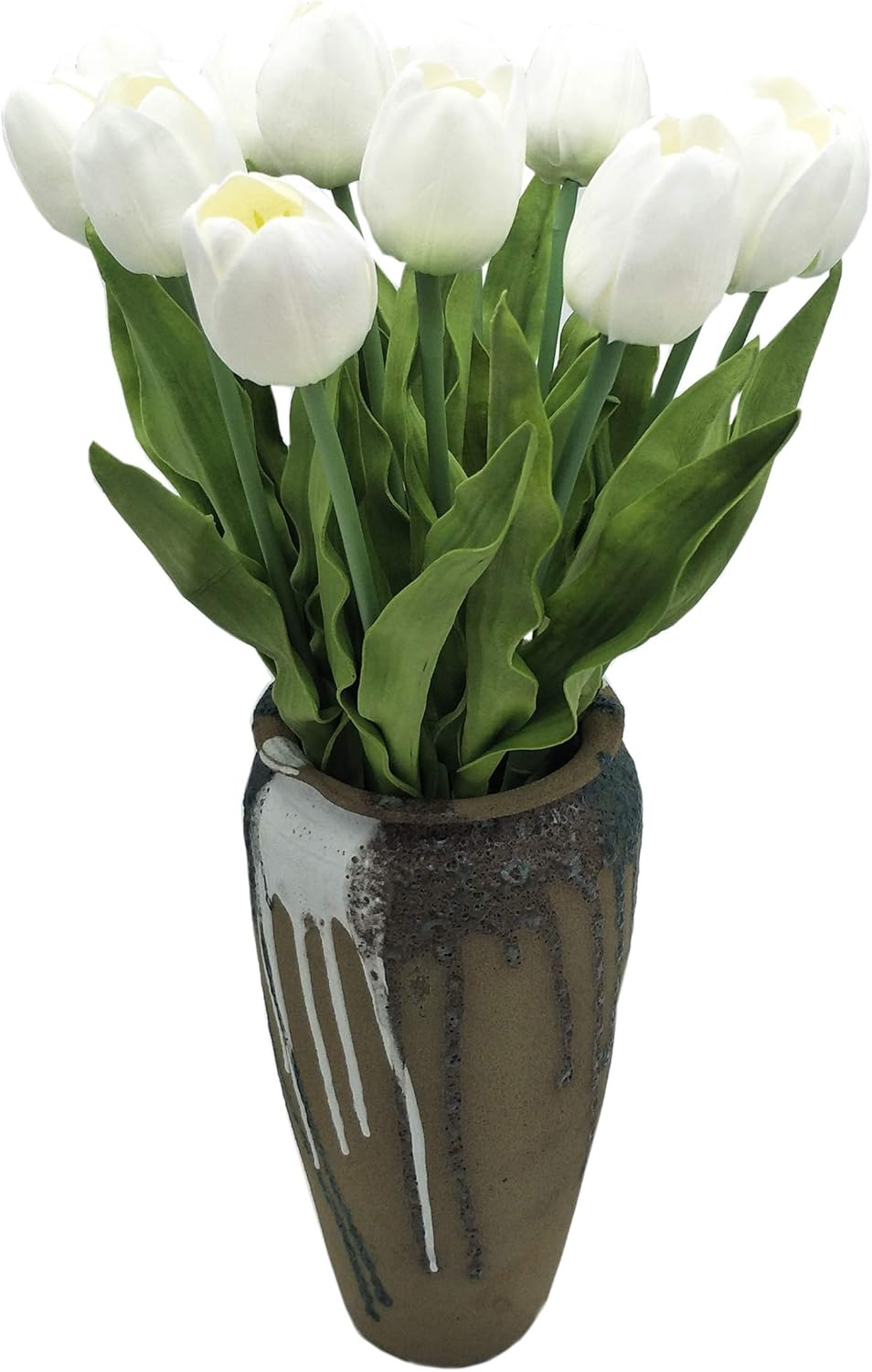 cnKnight 12pcs Artificial Tulip 20 Inch Long Stem