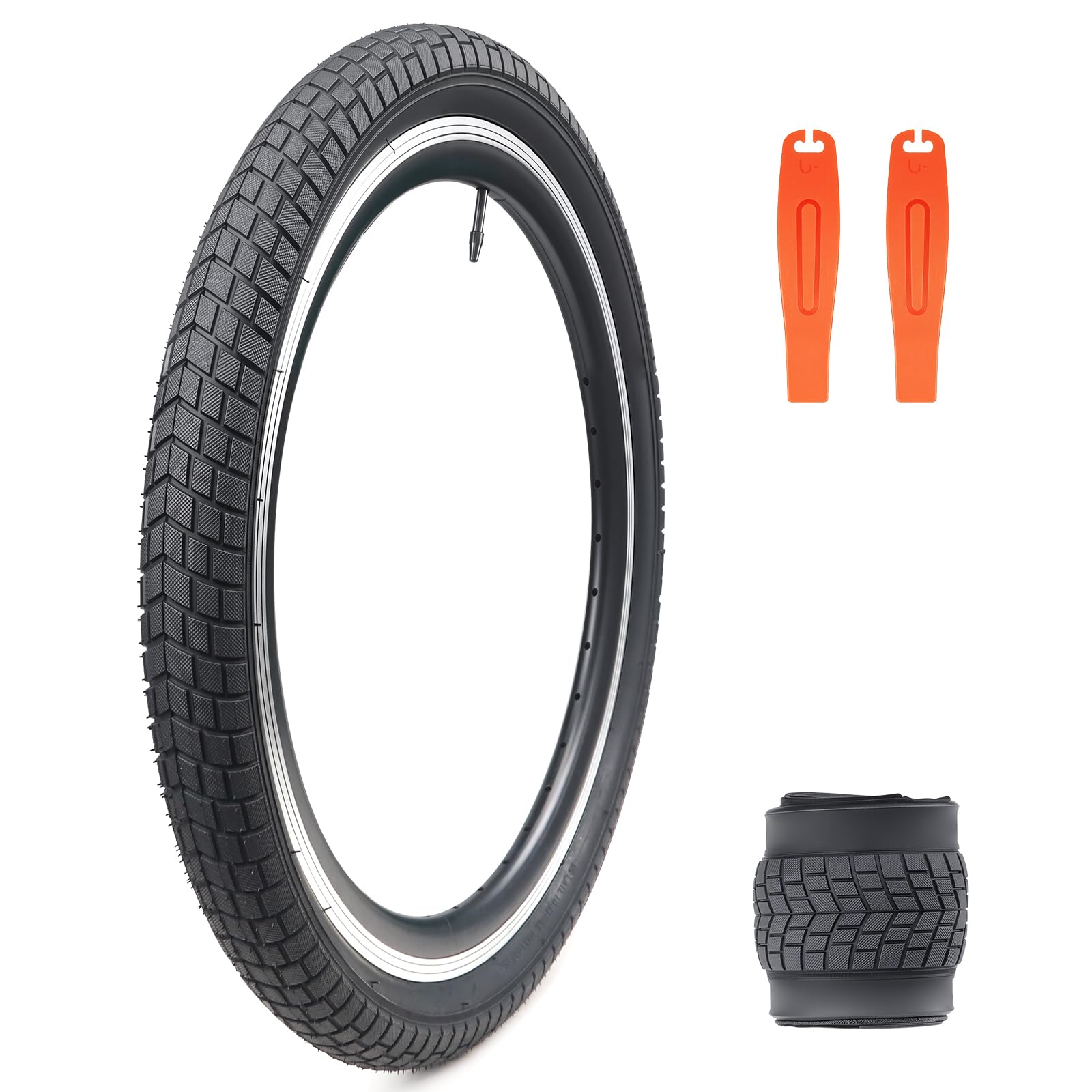 WEEROCK Bike Tire 20/24/26/27.5/29 Inch Tire Folding Bead Replacement Tyre 20 x 2.125/24 x1.95/26 x 1.95/27.5 x 1.95/29 x 2.125 MTB Mountain Bicycle Tire