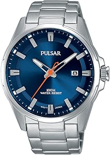 Pulsar Homme Uhr Analogique QUARTZ mit Acier Armband PS9505X1