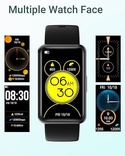 Miniatura 8 de HUAKUA IP68 - Reloj de fitness para hombres, mujeres y niños, sin Bluetooth, sin aplicación, sin necesidad de teléfono, impermeable, pantalla táctil
