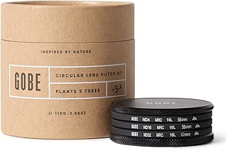 Gobe ND Filter Kit 55mm MRC 16-Layer ND4 ND16 ND32 Gobe ND Filter Kit 55mm MRC 16-Layer ND4 ND16 ND32