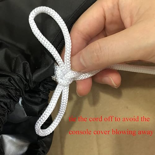 Miniatura 3 de FLYMEI Funda para consola de barco, cubierta de consola central de barco resistente para Carolina Skiff, 24 x 36 x 42 pulgadas