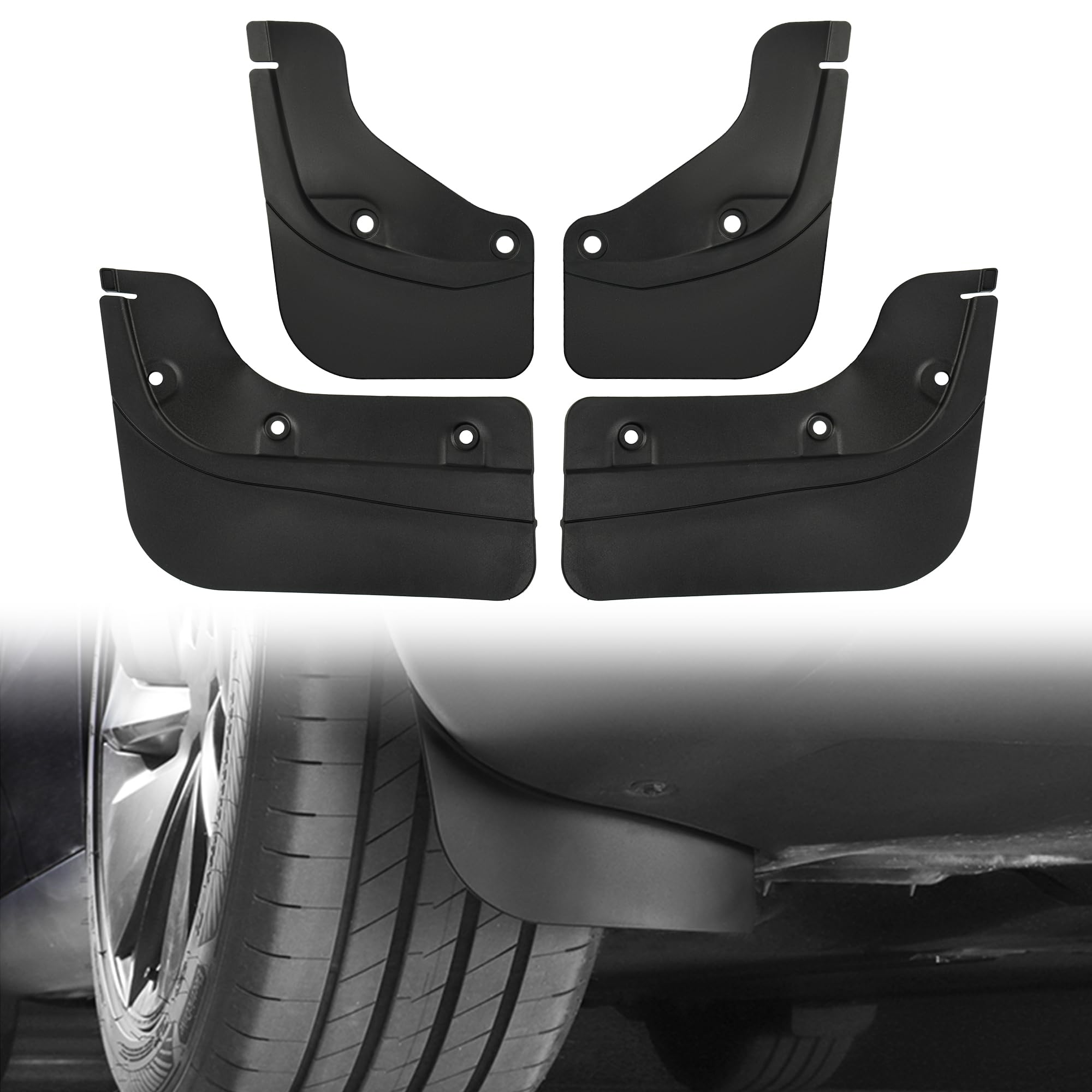 frani Upgraded Integrated Mud Flaps Designed - mud flaps and splash guards | Mubboo