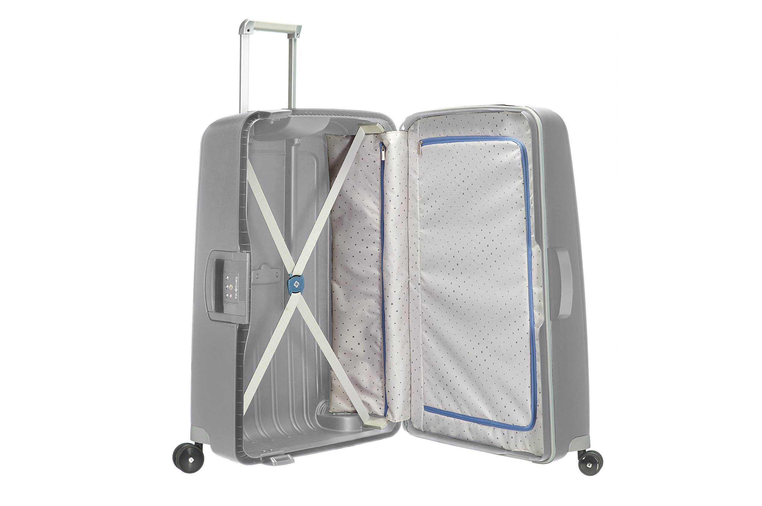 Samsonite S'Cure - Spinner S, Equipaje de Mano, S (55 cm), 34 L, Azul (Dark Blue) — view 84