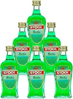 Miniatura Licor de Menta Stock Creme de Menta 50ml 6un