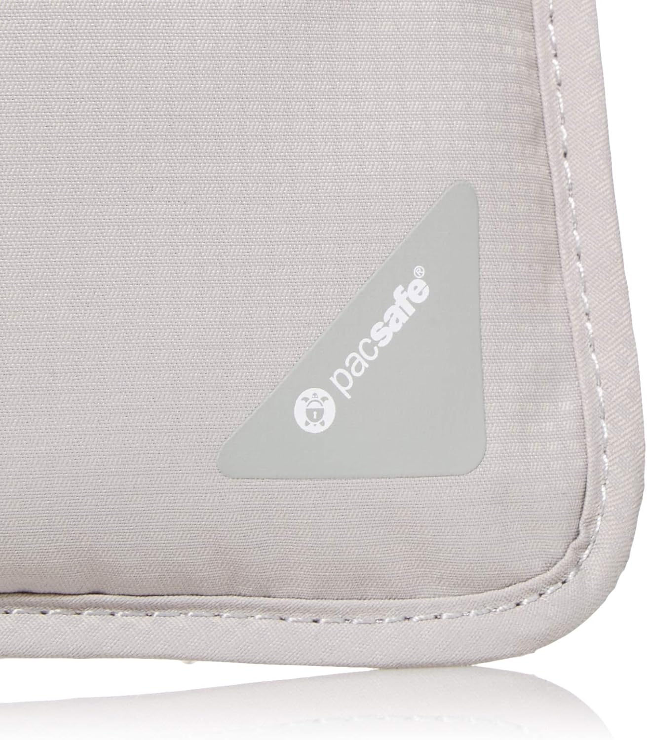 Pacsafe Coversafe X75 Anti-Theft RFID Blocking Neck Pouch, Neutral Grey
