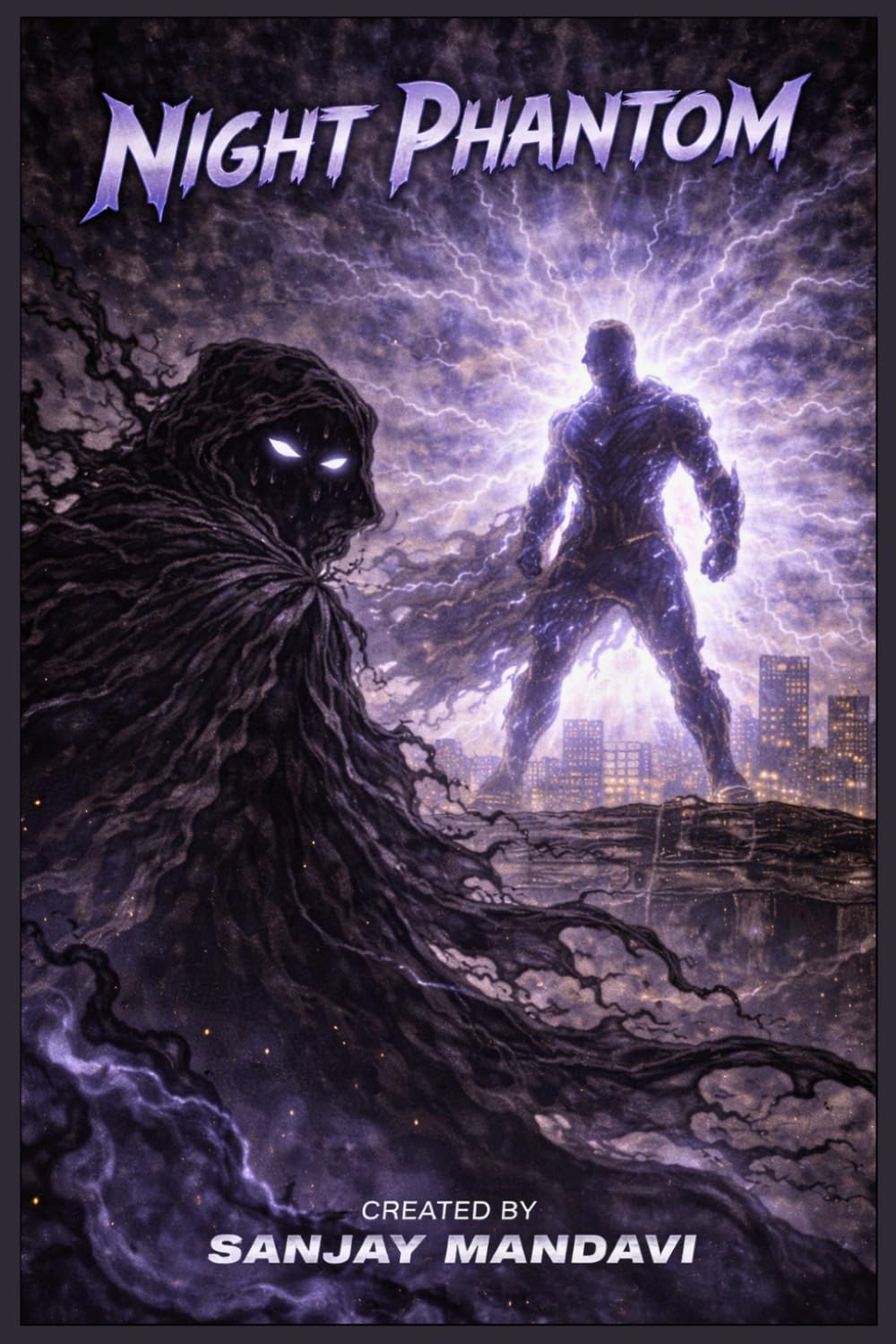 Night Phantom: A vigilante who controls shadows and fear: 2 (Superhero Comics Series By Sanjay Mandavi)