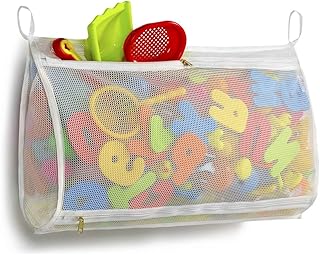 Tenrai Mesh Bath Toy Organizer, Bathtub Storage Bag, Multi-Purpose Baby Toys Net, Toddler Shower Caddy for Bathroom, Kids ...
