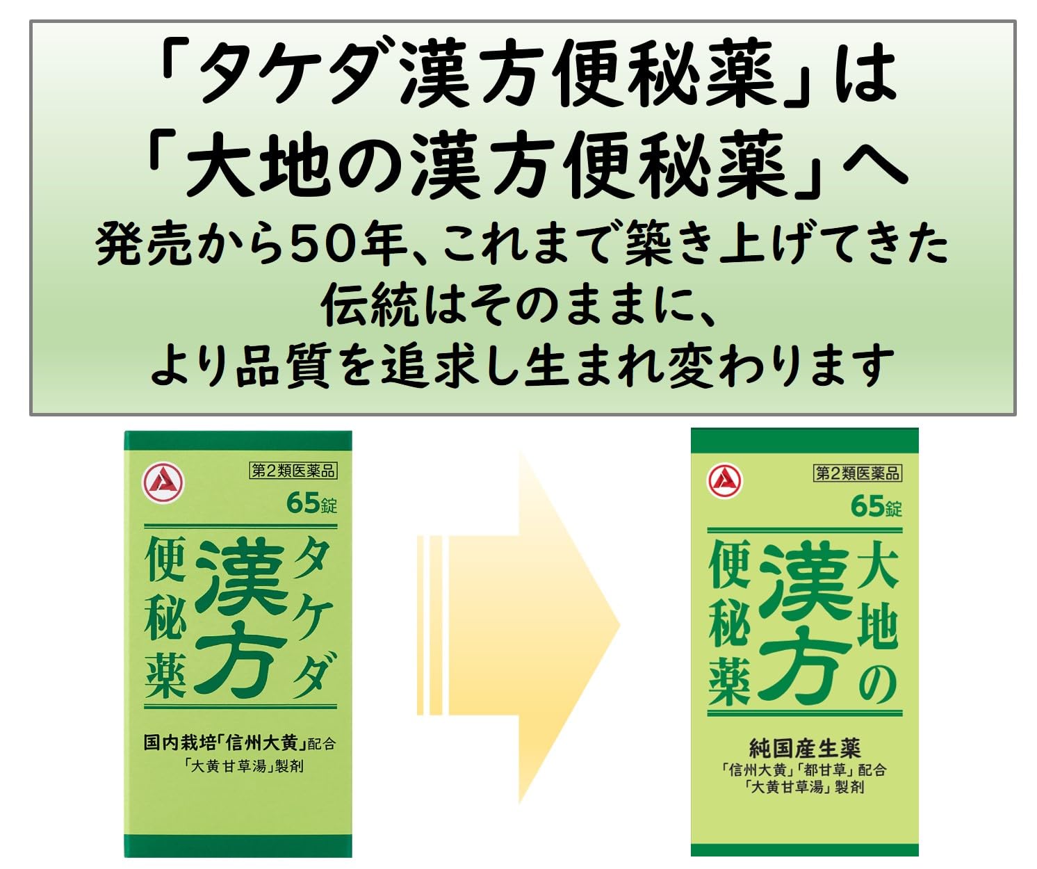 Amazon | 【第2類医薬品】タケダ漢方便秘薬 120錠 | タケダ漢方便秘薬