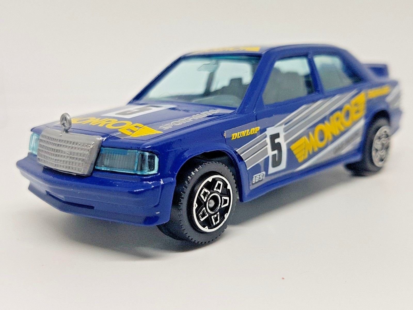 Bburago Mercedes-Benz 190 E Rally Modellino Auto Die-Cast 1:43 Made Italy 4102