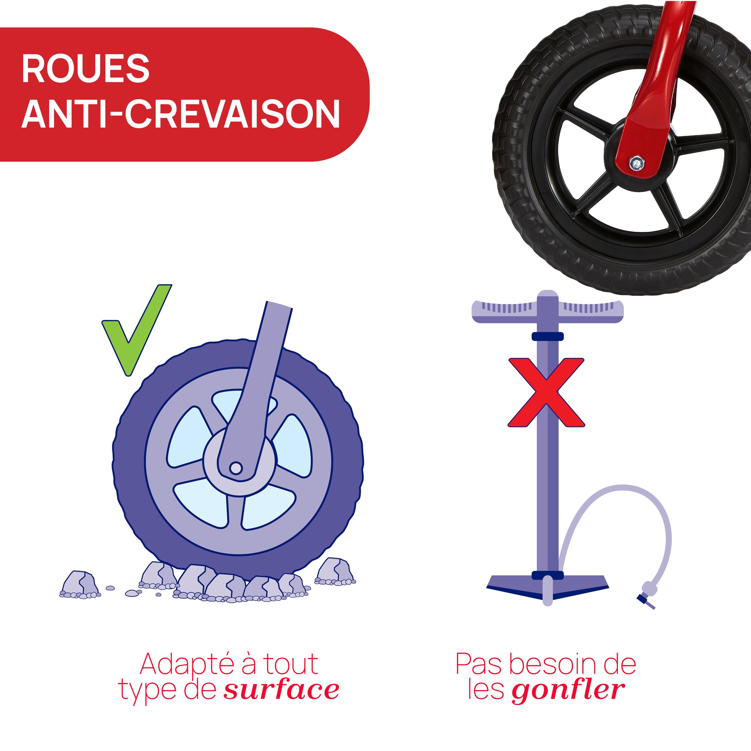 Chicco Draisienne Bébé, Velo sans Pédales pour Enfants de 2 à 5 Ans, avec Guidon et Selle Réglables, 25 Kg Maxi, Rouge , Velo enfant 3 ans, Jeux