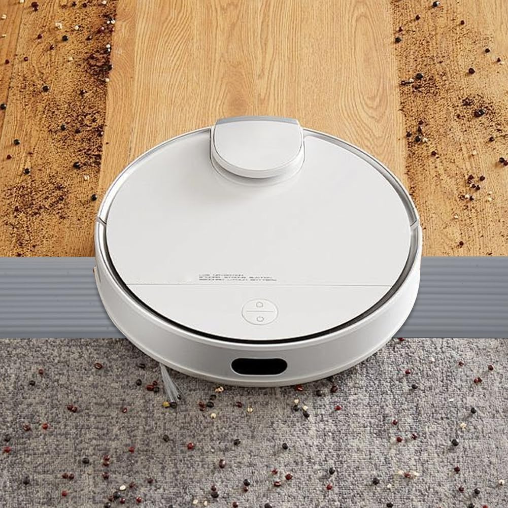 Rampa di Soglia per Porta in TPE, Altezza 2 cm, Carico Max 500 kg, Antiscivolo | per Sedie a Rotelle (Elettriche), Passeggini, Robot Aspirapolvere, Disabili | Design Resistente (Grigio, 100x6x2cm)