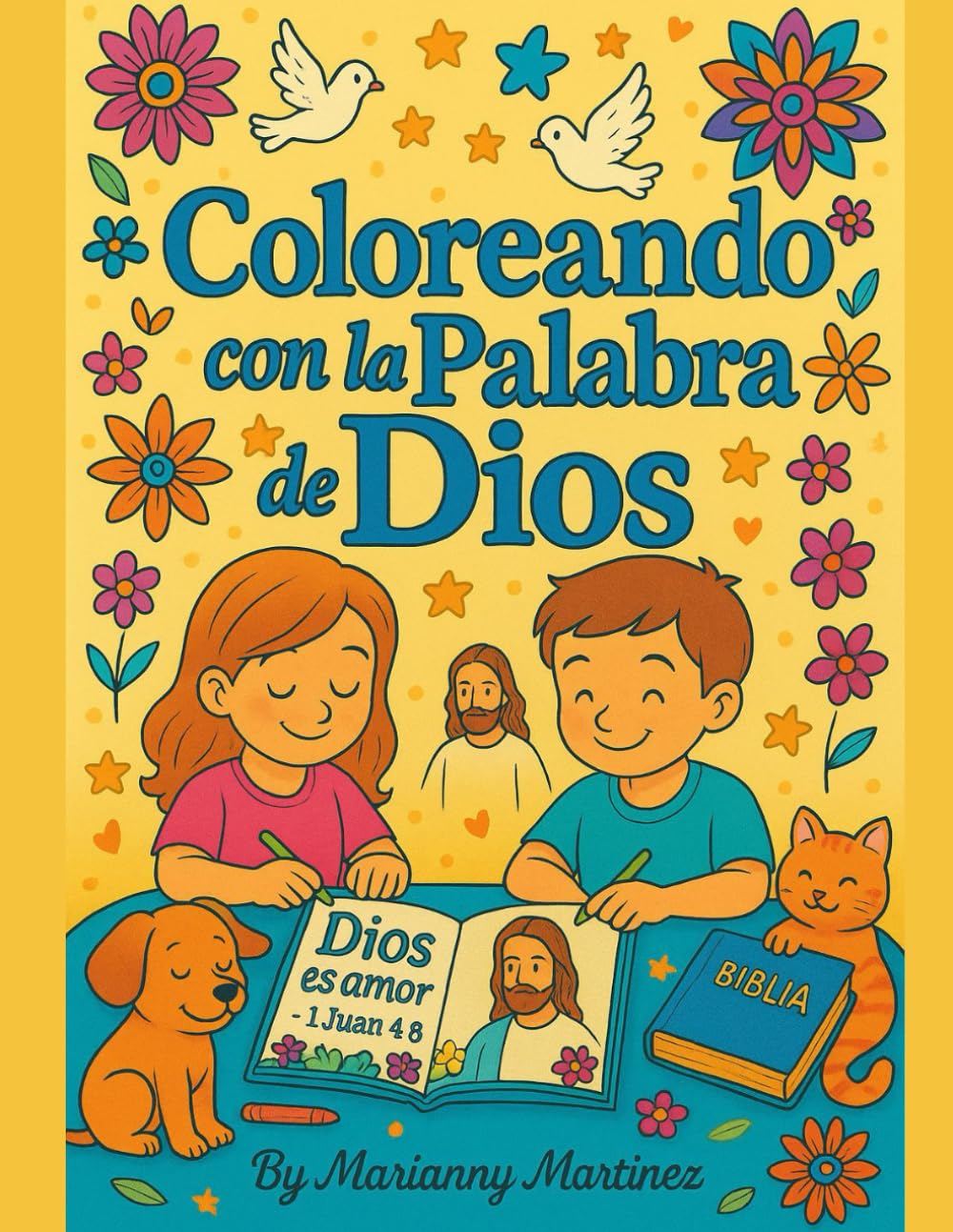 Coloreando con la palabra de Dios