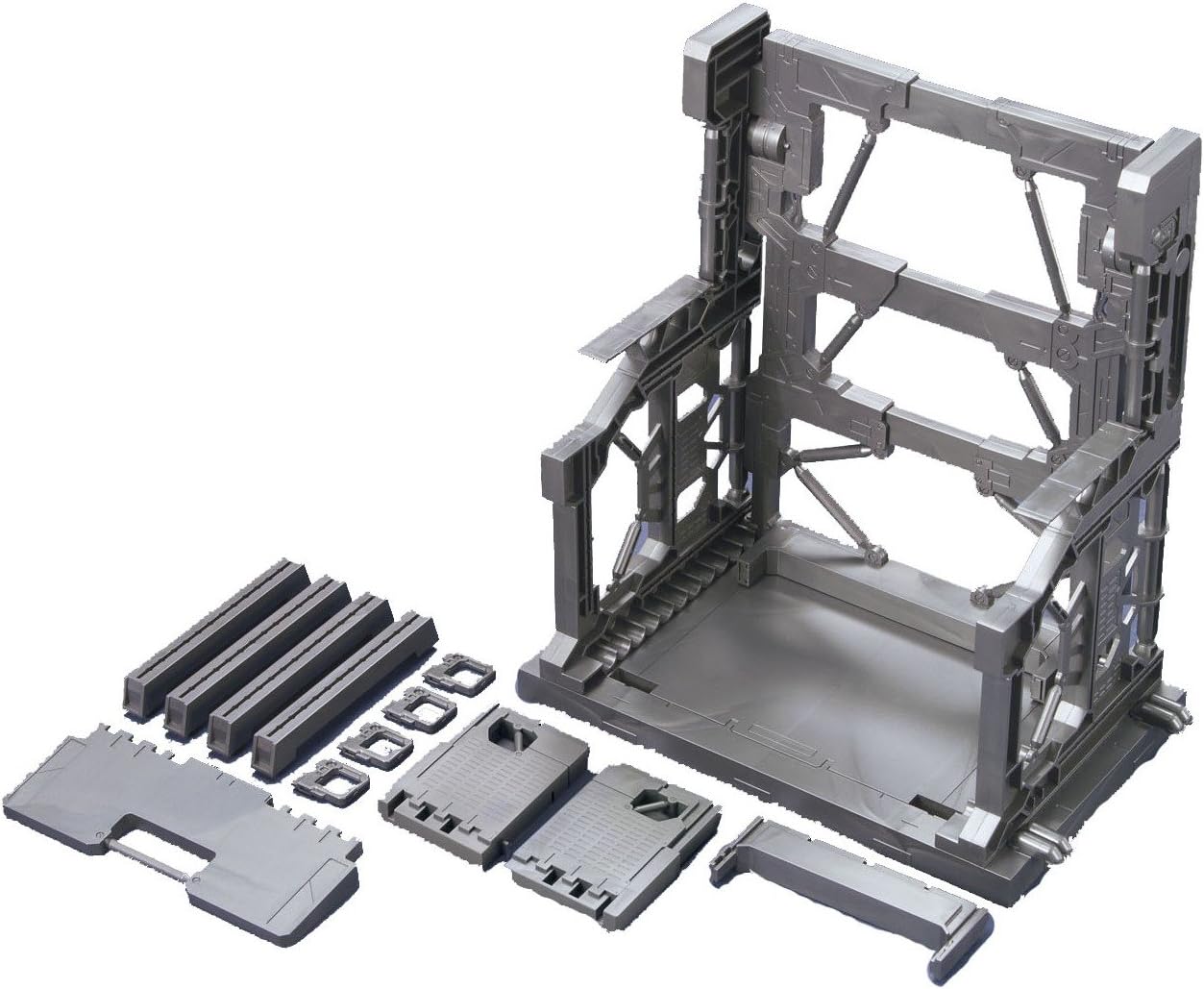 Bandai Hobby - Builders Parts - System Base 001 (Gunmetal) Model Kit