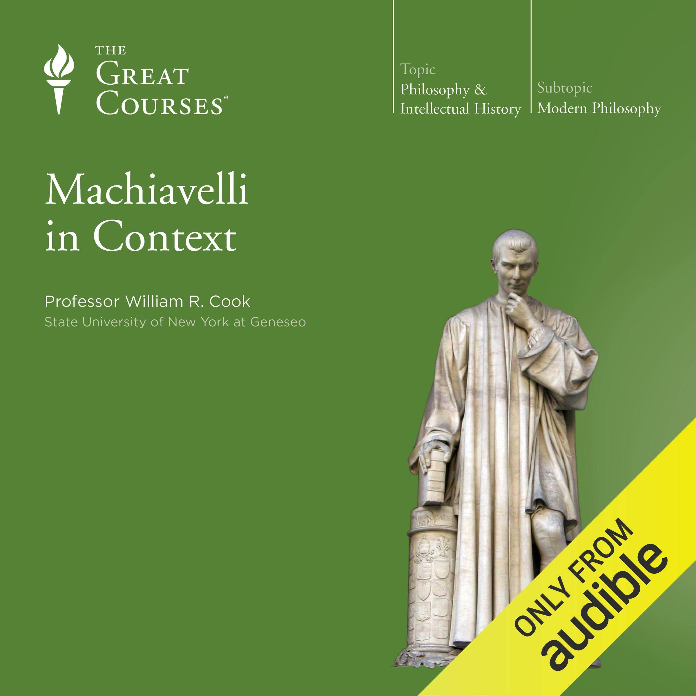 Machiavelli in Context
