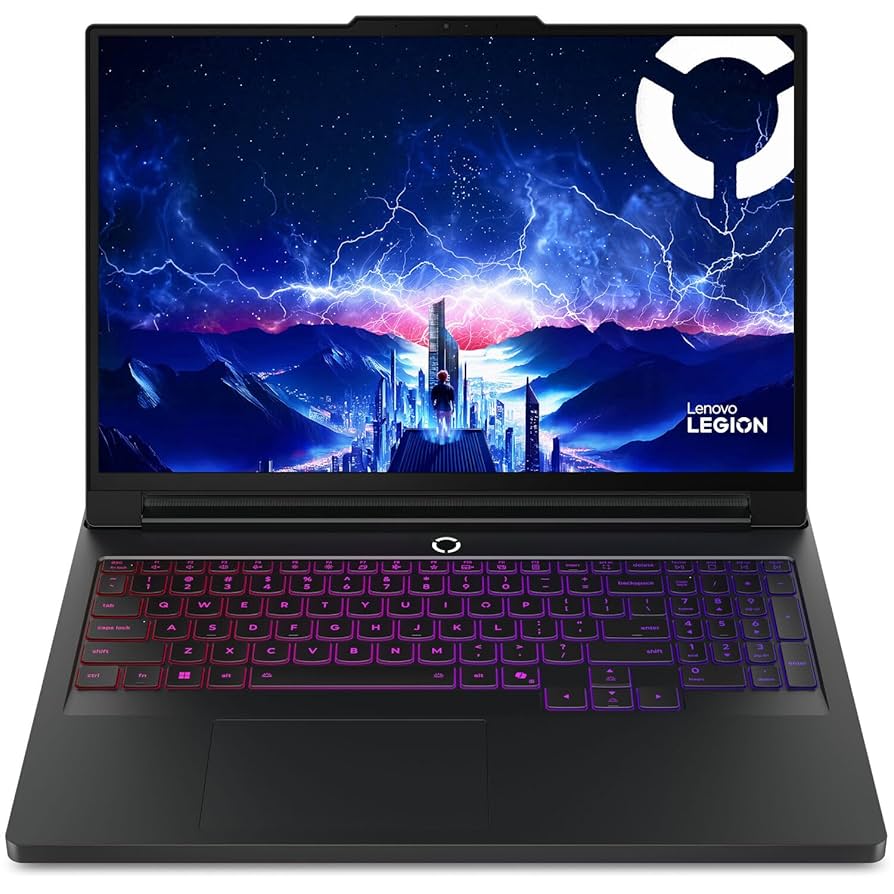 Lenovo Legion Pro 7i Gen 10, AI Gaming Laptop, Intel Ultra 9 275HX, 16" OLED 2.6K (2560x1600) 240Hz 500 nits, 64GB DDR5, 4TB SSD, NVIDIA RTX 5090, 5MP Camera E Shutter, Wi-Fi 7, Win 11 - Eclipse Black