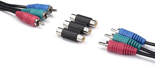 Miniatura 6 de THE CIMPLE CO Adaptador RCA, acoplador macho a macho, extensor, barril - Conectores RCA de audio y video, para audio, video, SPDIF, subwoofer,